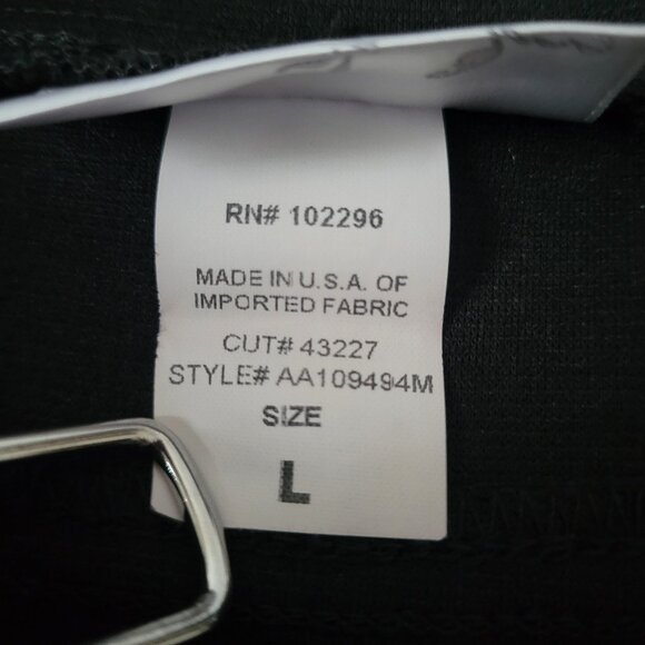 Dressbarn Midi Skirt, Solid Black, Flowy, Sz L, Business Casual, Like New, EUC - Picture 5 of 8